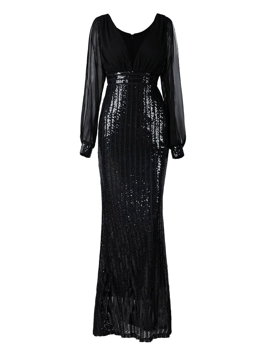 Mermaid Cutout Prom Dress