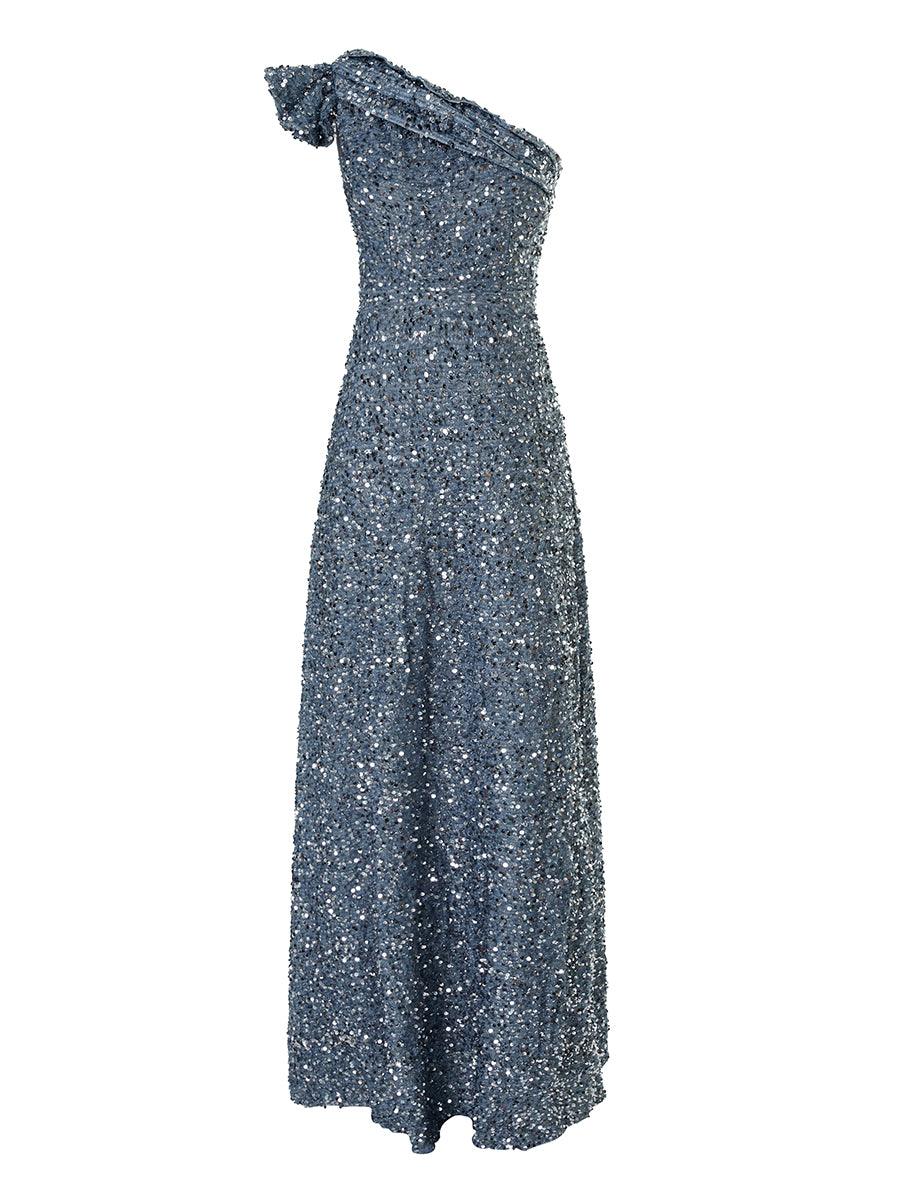 One Shoulder Prom Dress