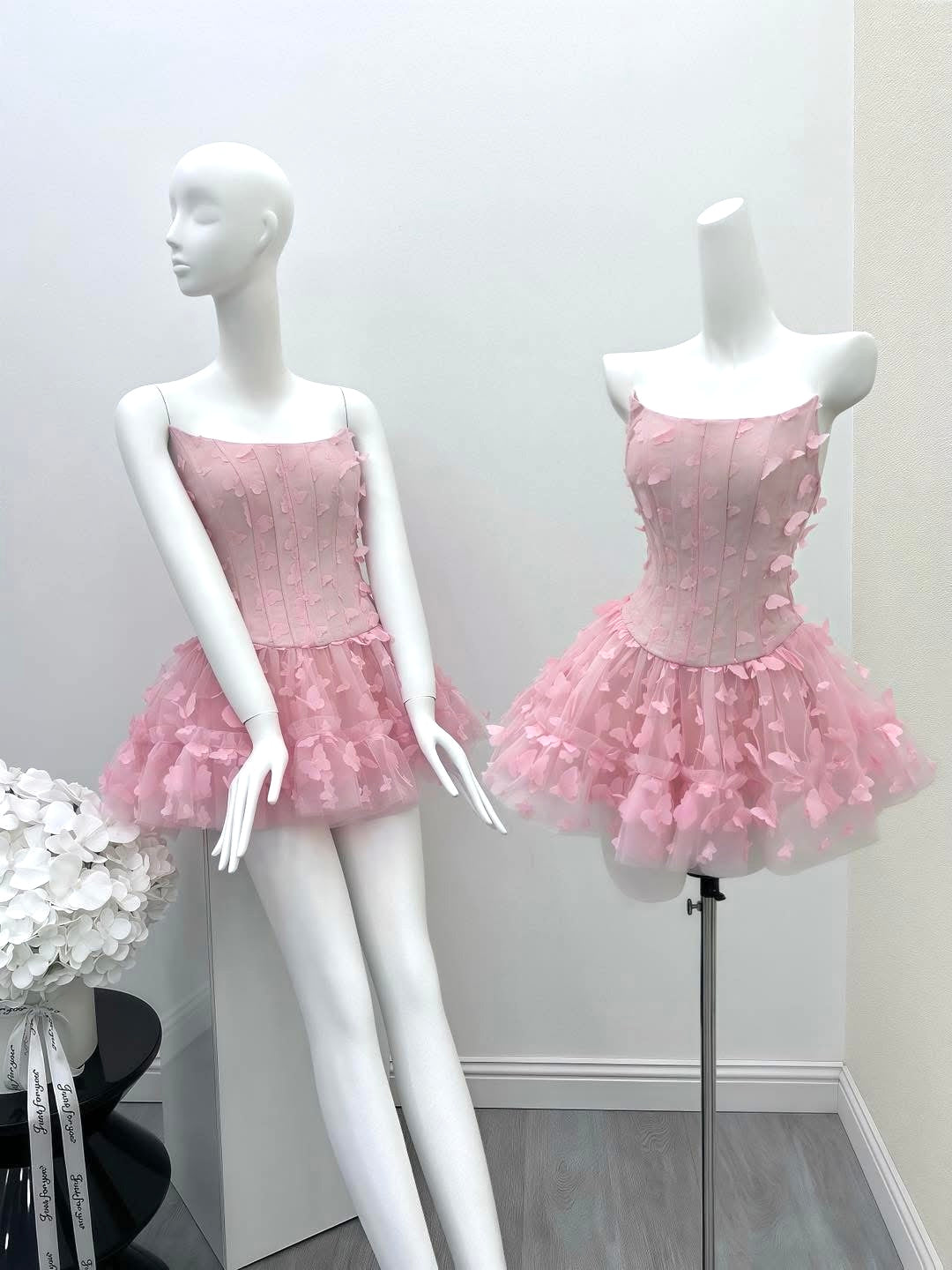 doreen Butterfly Corset Mini Dress