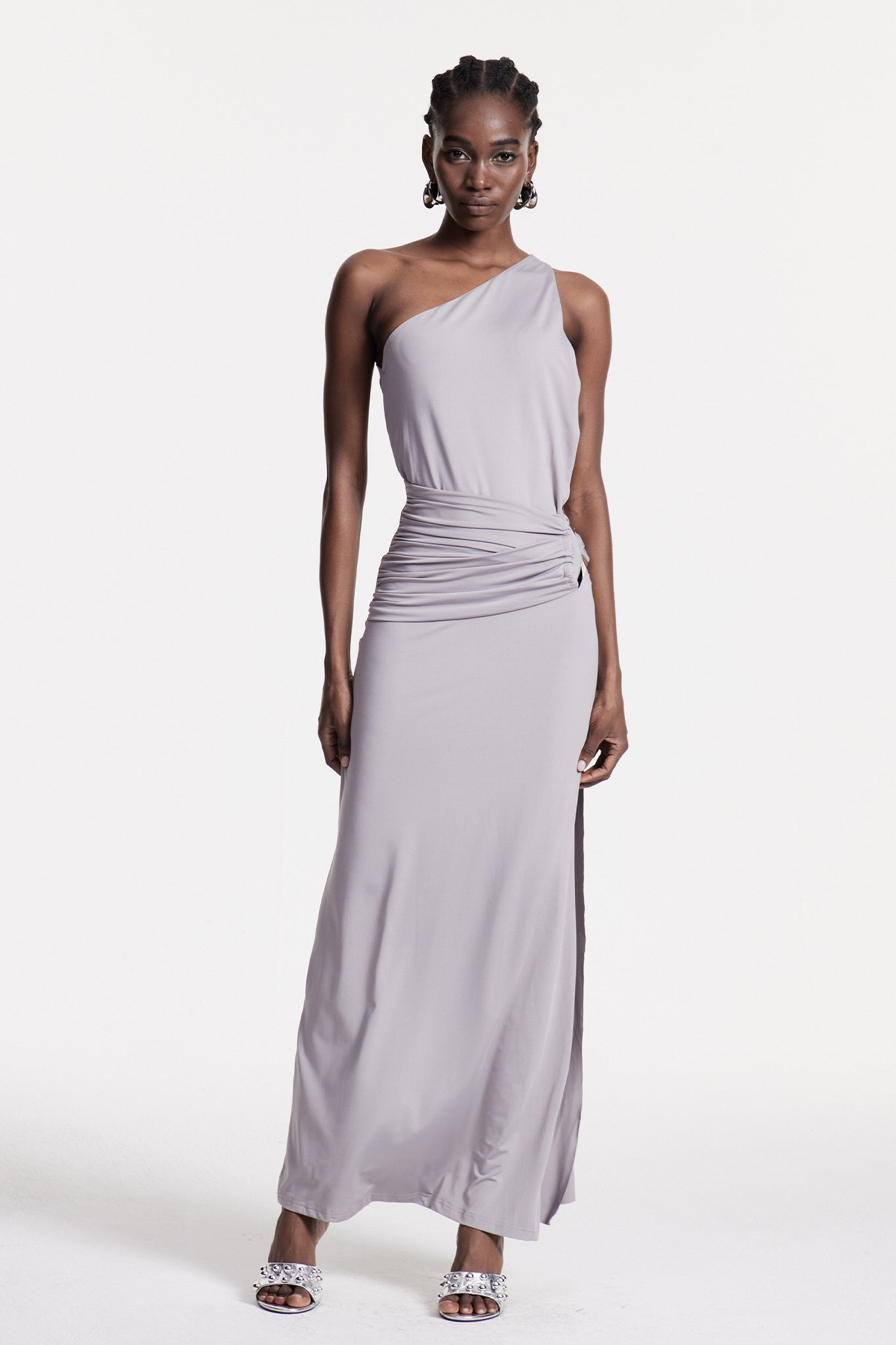 Bowen One Shouder Backless Maxi Dress