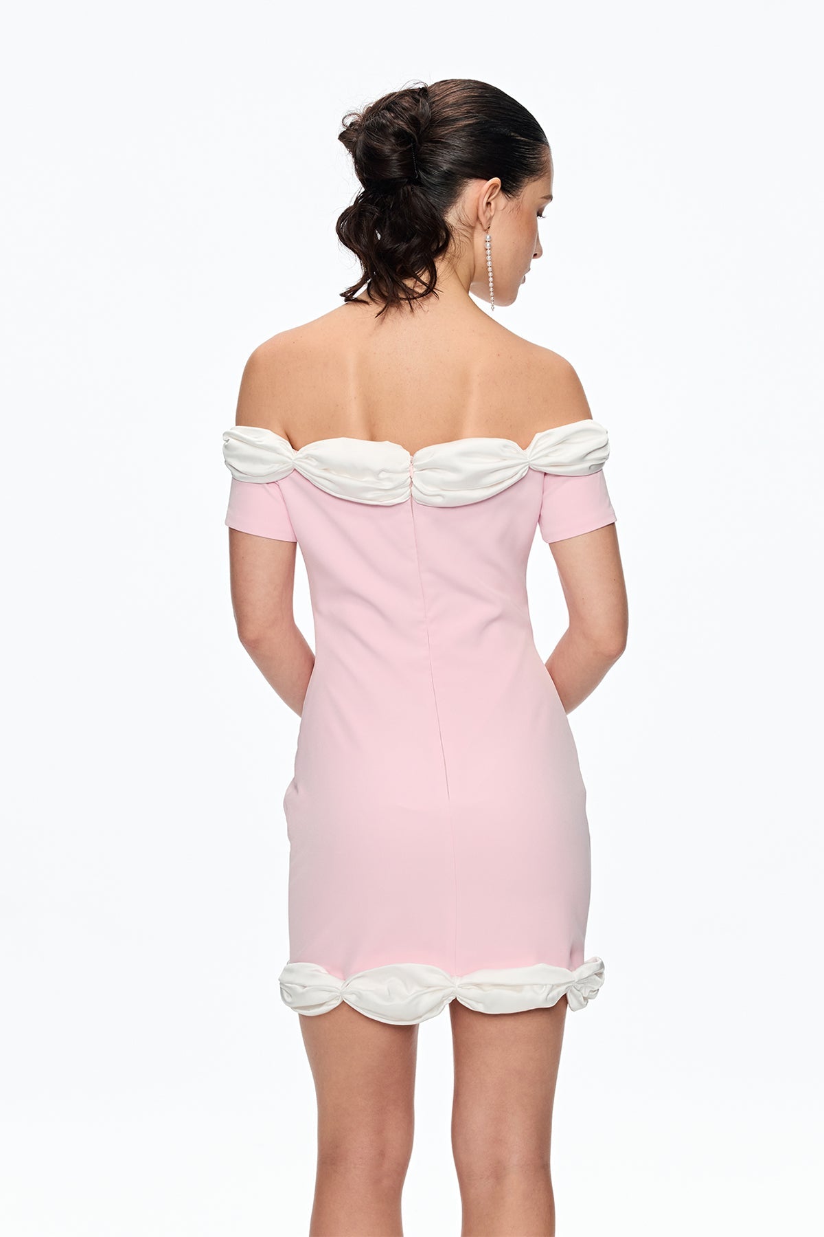 Cahya Off Shoulder Mini Dress