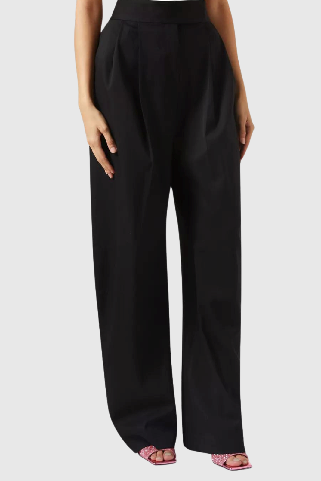 Lana Cutout Asymmetric Blazer - Black