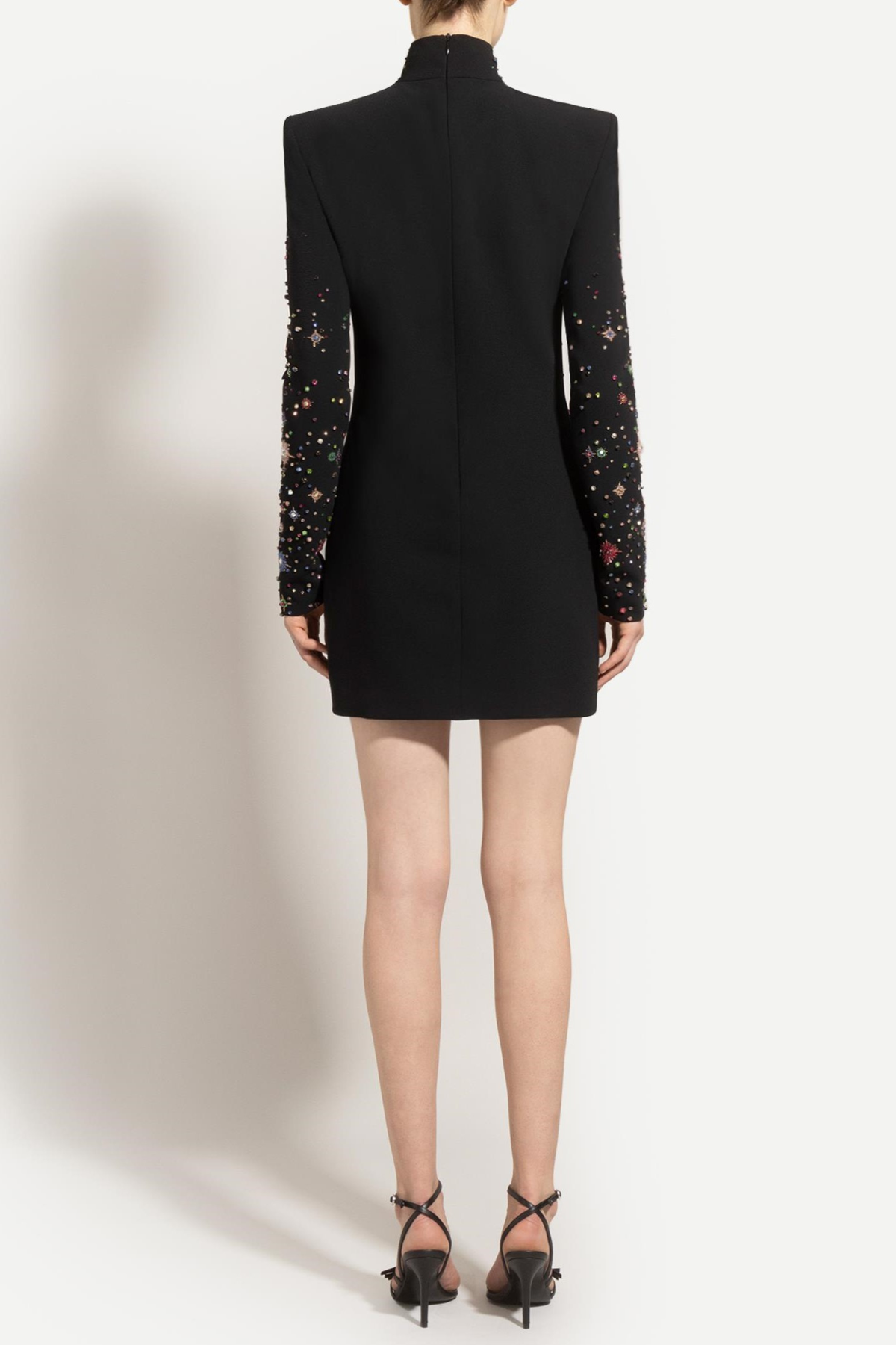 Roanya Star Crystal Embellished Mini Dress