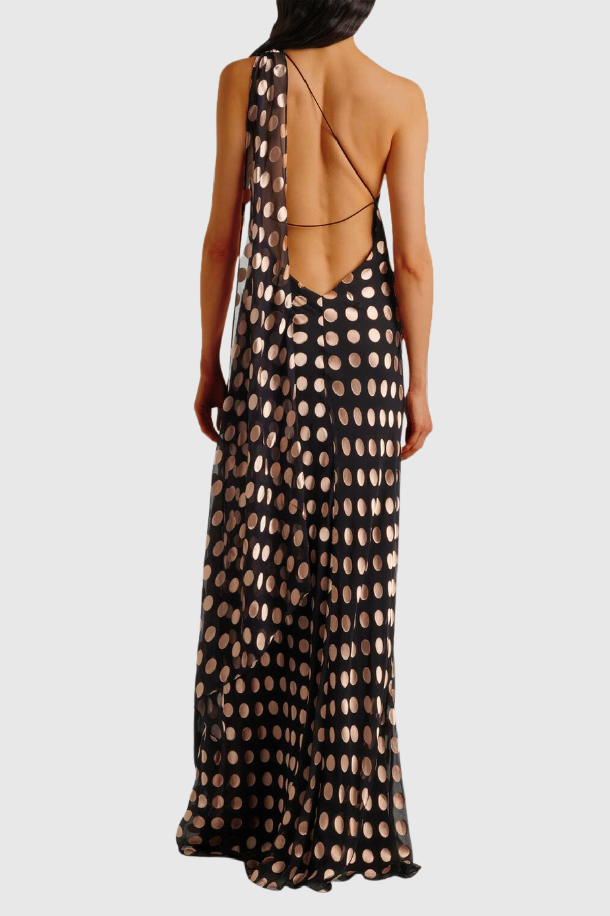 Sievia Backless Dolka Pot Maxi Dress