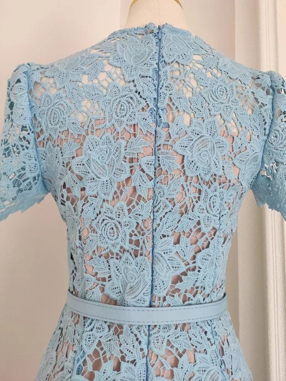 Hallie Diamond Floral Mini Dress