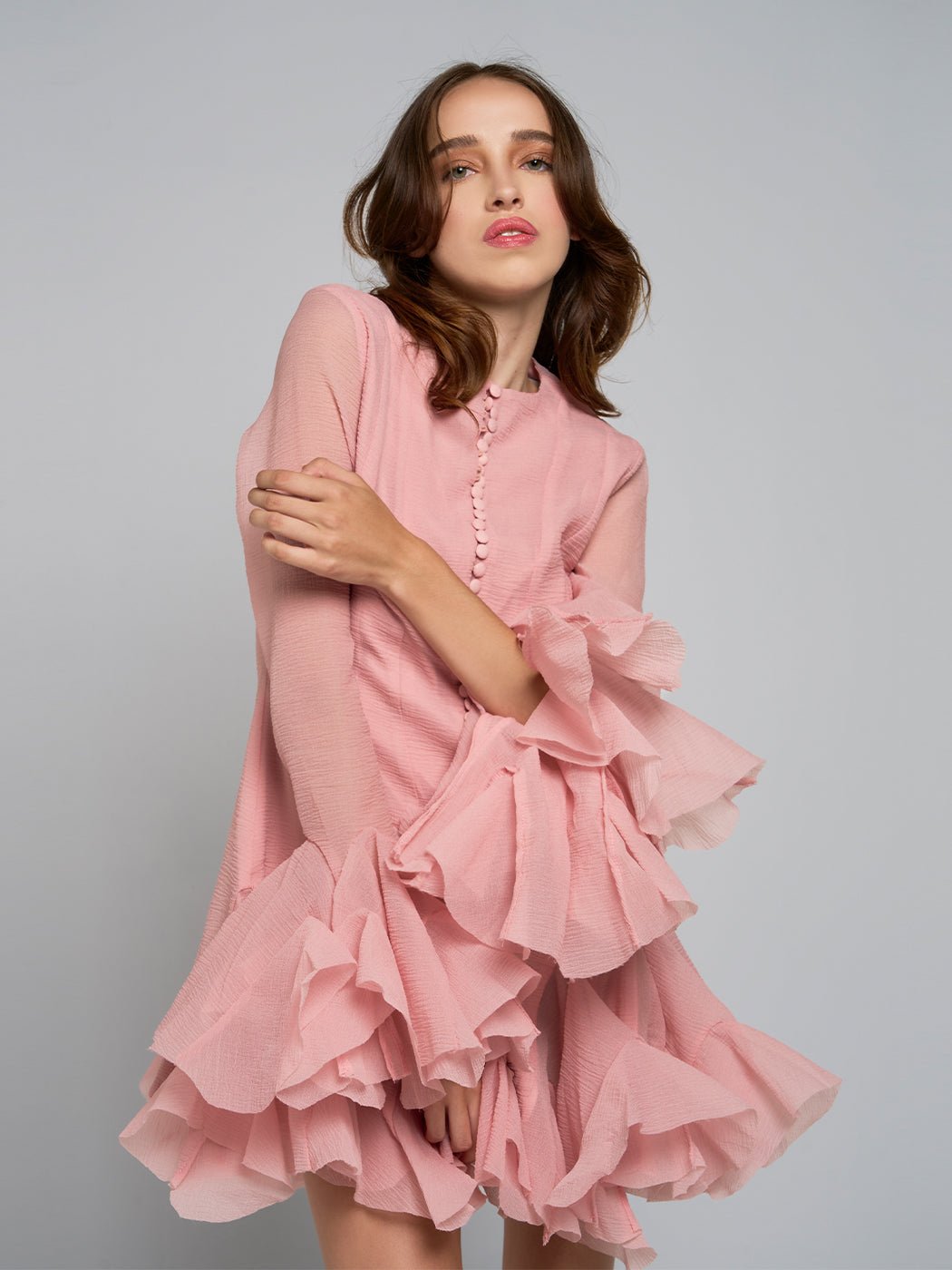 Marita Chiffon Mini Dress