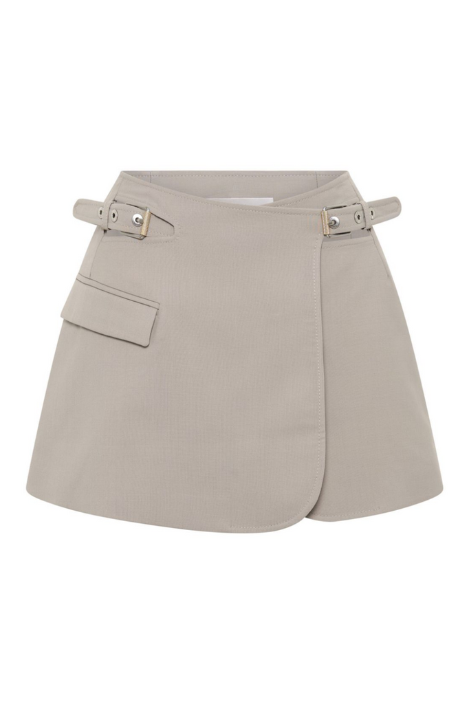 Stylish beautiful mini | Jayla Mini Skirt - Grey - Ideal for special occasions