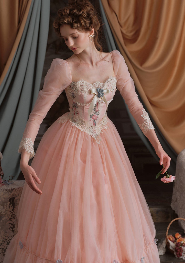 Annalise Long Sleeve Corset Dress - Stylish beautiful dress for special occasions | Buy Online