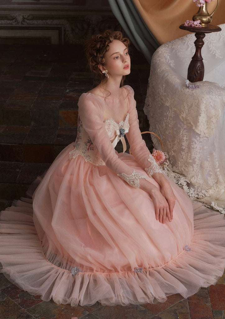 Shop  beautiful dress - Perfect for special occasions | Annalise Long Sleeve Corset Dress