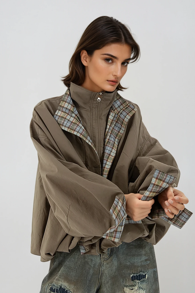 Stylish beautiful dress | Dathan Deconstruct Grid Jacket - Ideal for special occasions