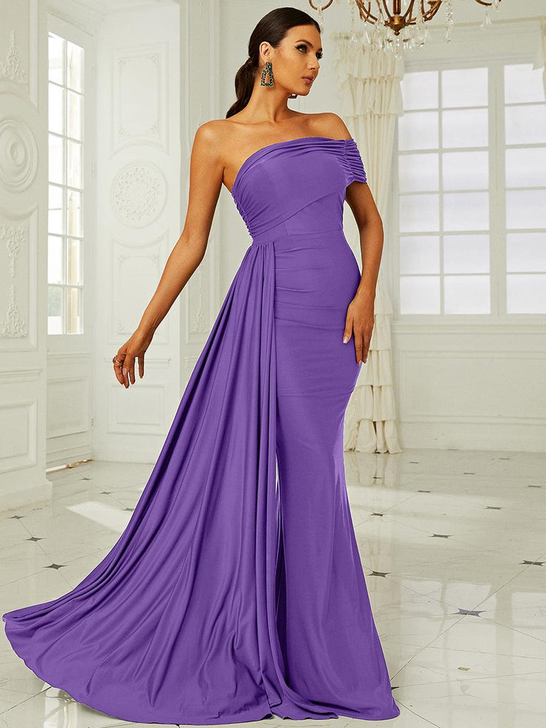 Shop  green dress - Perfect for special occasions | Draping Emerald Green Dress