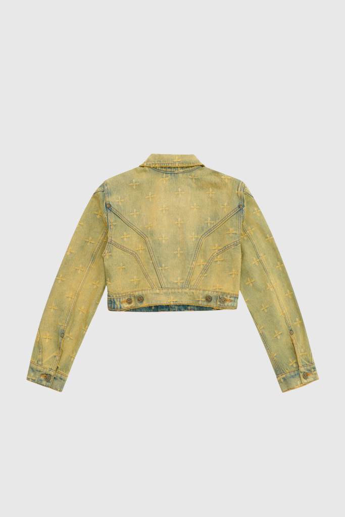 Dauid Print Hayley Denim Skirt Set - Stylish beautiful dress for special occasions | Buy Online