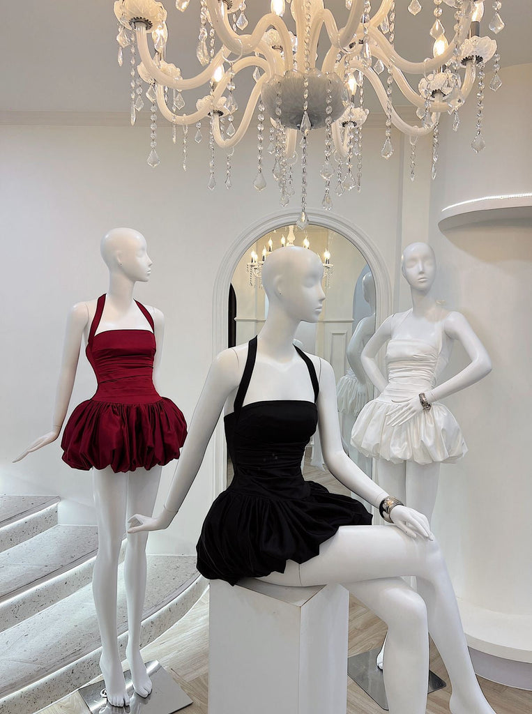 Shop  beautiful dress - Perfect for special occasions | Rosetta Halter Bubble Mini Dress