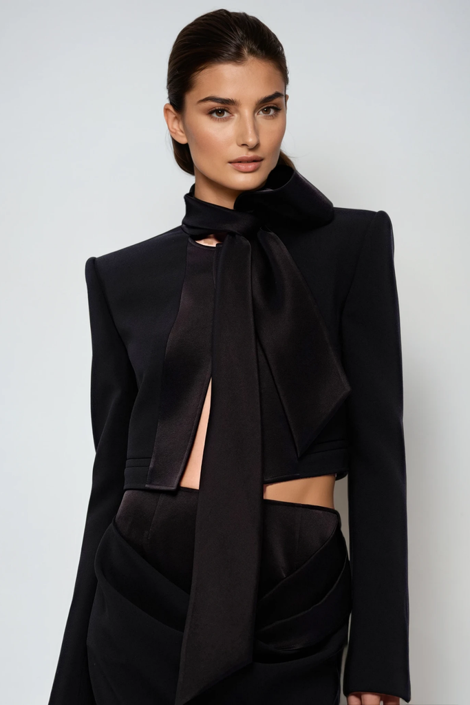 Shop  beautiful dress - Perfect for special occasions | Davie Long Sleeve Scarf Jacket