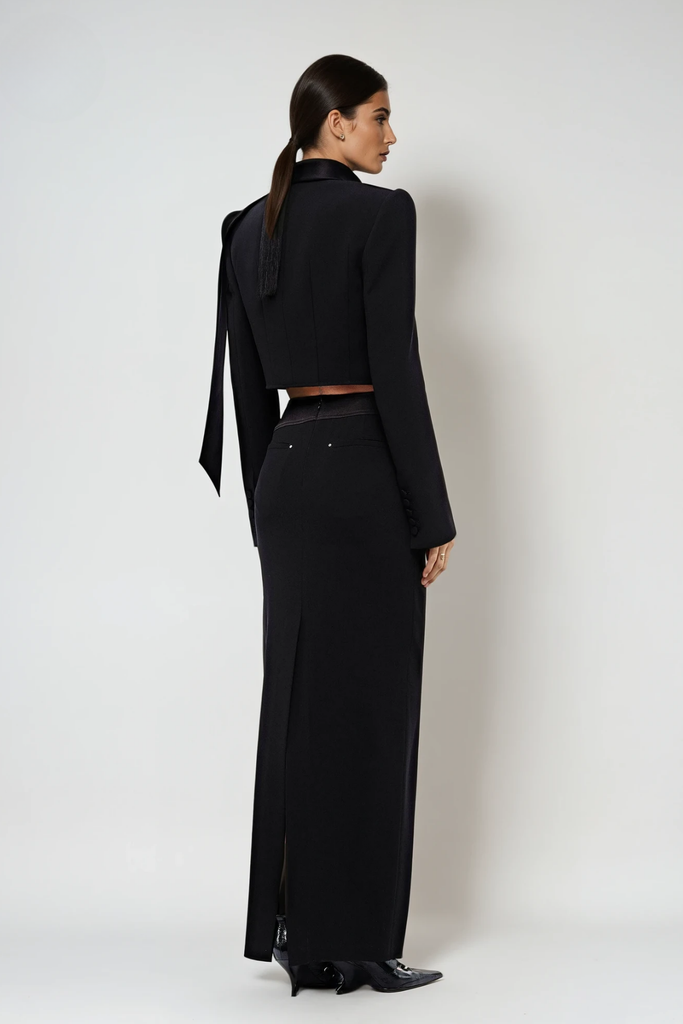 Stylish beautiful dress | Davie Long Sleeve Scarf Jacket - Ideal for special occasions