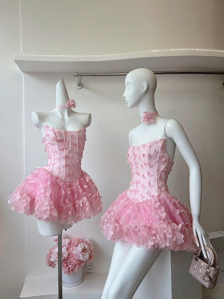 doreen Butterfly Corset Mini Dress - Stylish beautiful dress for special occasions | Buy Online