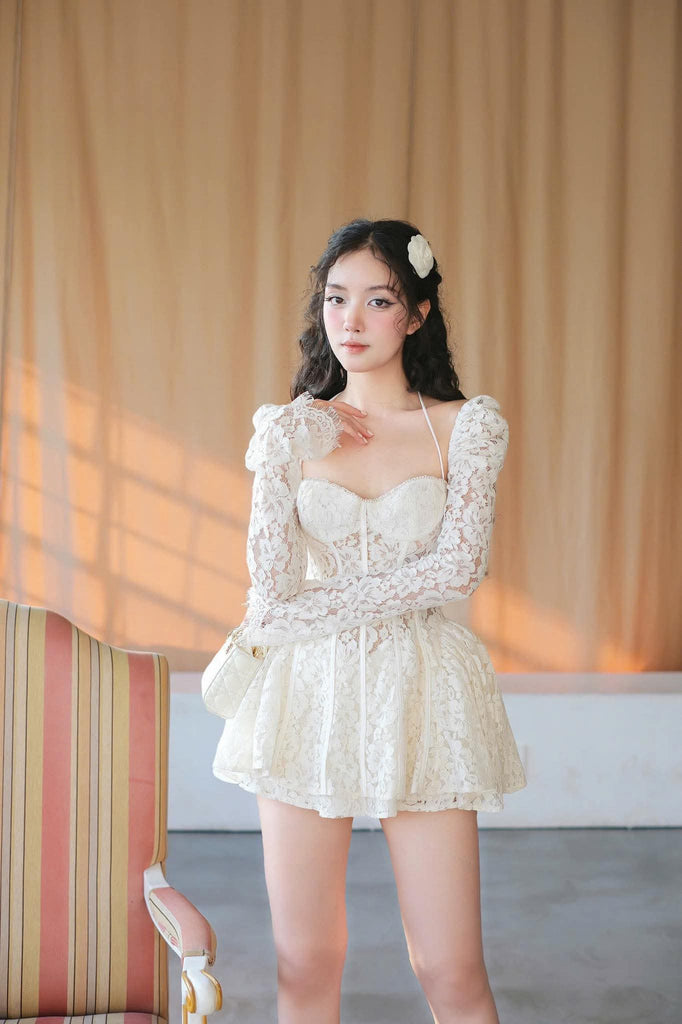 Shop  beautiful dress - Perfect for special occasions | Valerie Lace Cortset Mini Dress