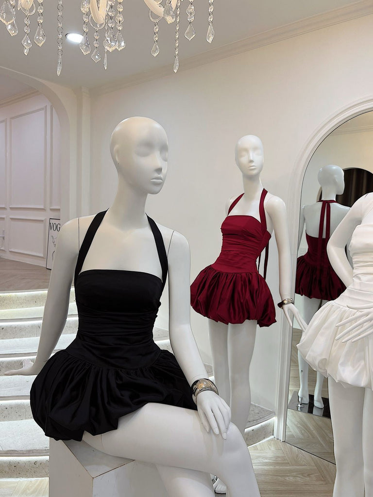 Shop  beautiful dress - Perfect for special occasions | Rosetta Halter Bubble Mini Dress