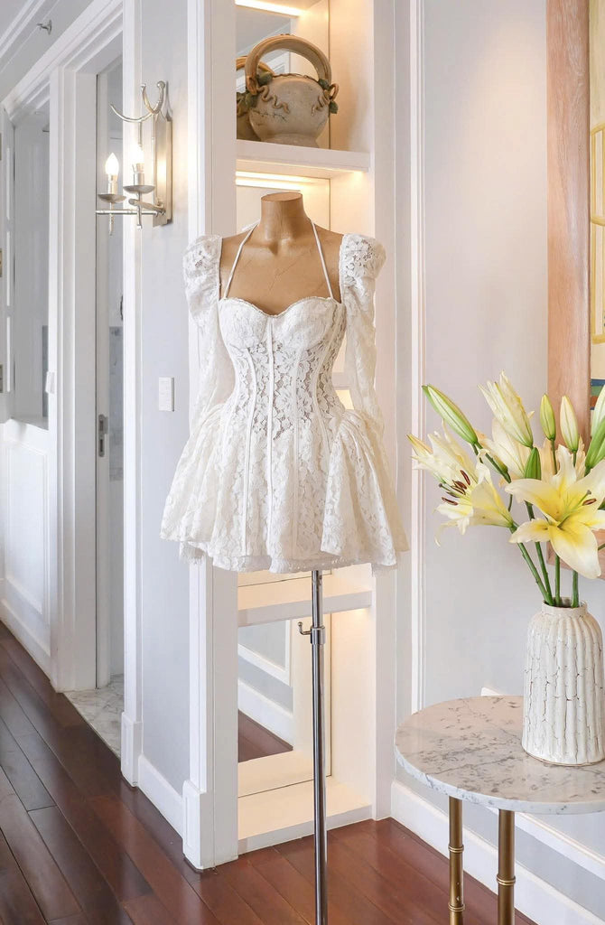 Valerie Lace Cortset Mini Dress - Stylish beautiful dress for special occasions | Buy Online