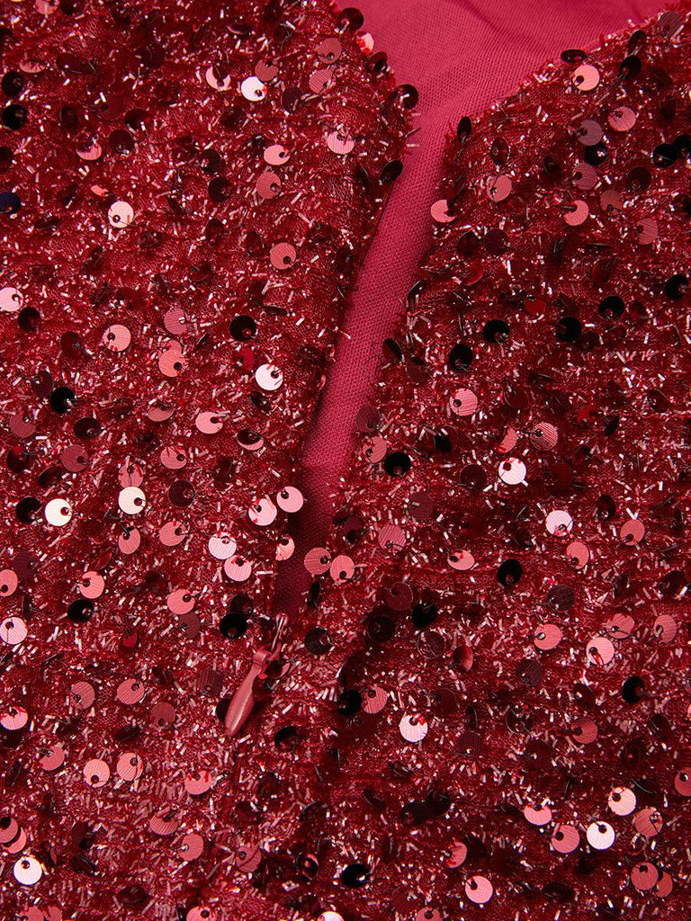 Crew Neck Mermaid Evening Dress - Stylish beautiful dress for special occasions | Buy Online