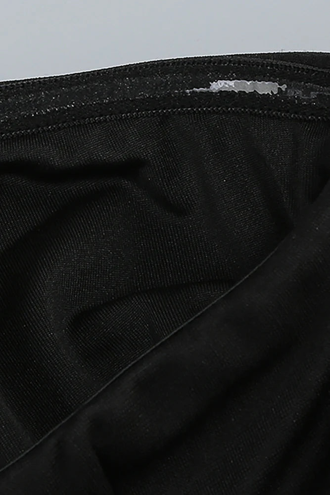 Nodin Strapless Dot Mesh Maxi Dress in red - Stylish red dress for special occasions | Buy Online