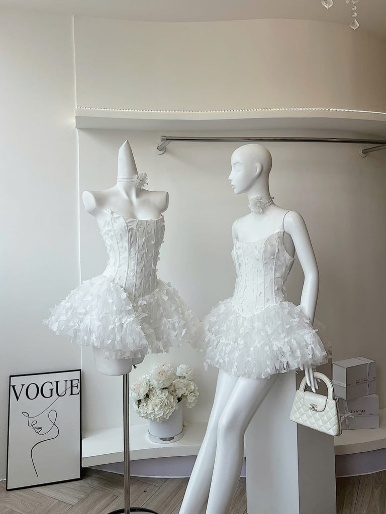 doreen Butterfly Corset Mini Dress - Stylish beautiful dress for special occasions | Buy Online