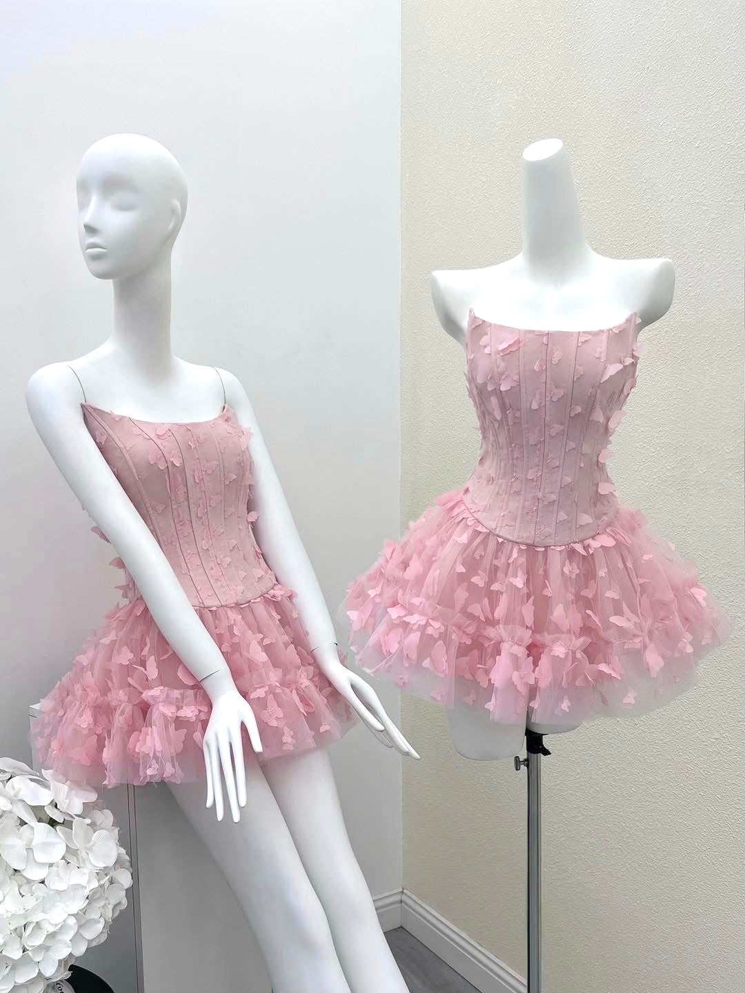 doreen Butterfly Corset Mini Dress