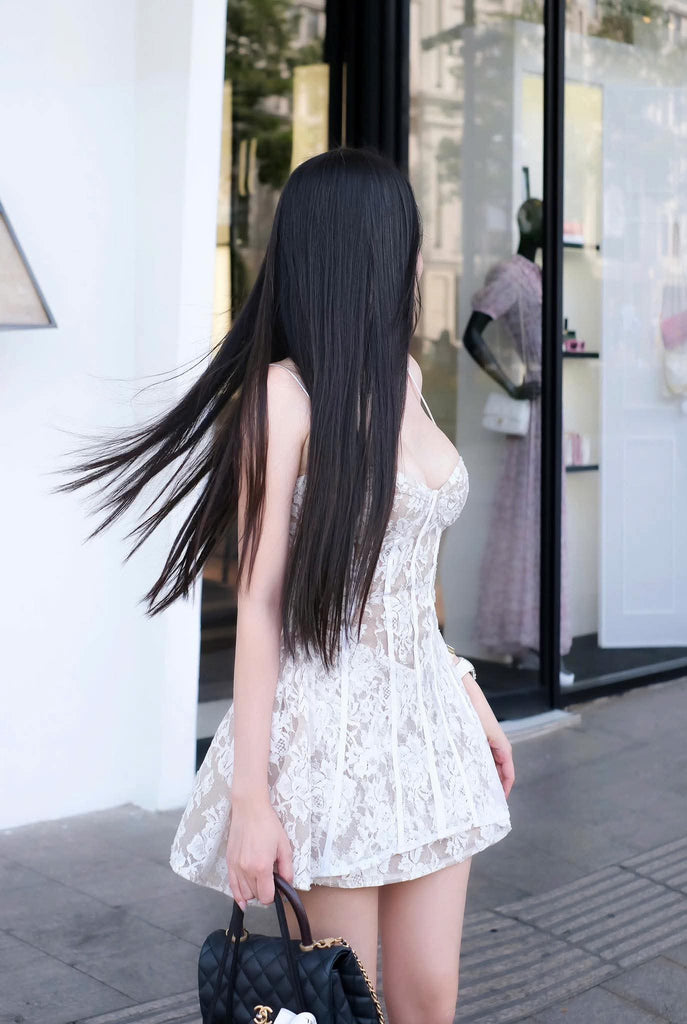 Alessia Lace Mini Dress - Stylish beautiful dress for special occasions | Buy Online