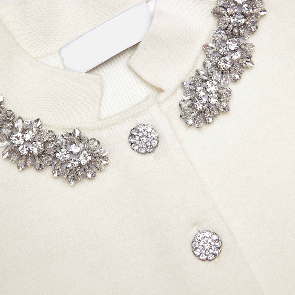 harriet Cream Wool Peplum Knit Midi Dress - Stylish beautiful dress for special occasions | Buy Online