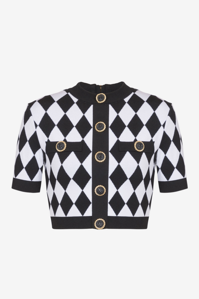 Shop  beautiful dress - Perfect for special occasions | Abiga Diamond Jacquard Knit Skirt