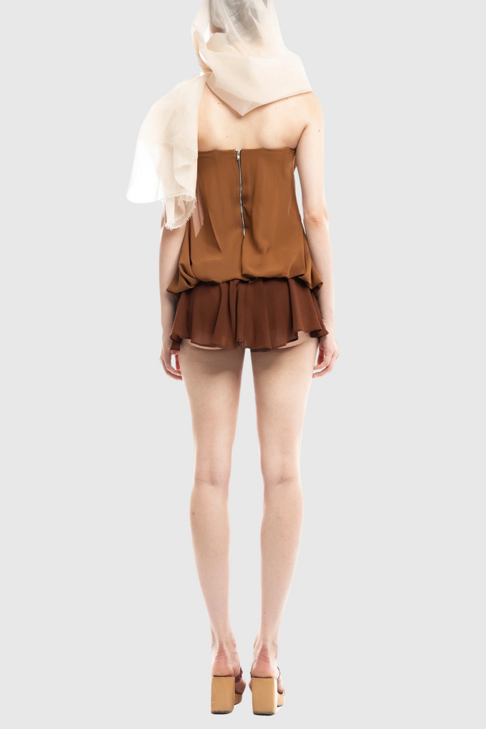 Shop  beautiful dress - Perfect for special occasions | Acosta Strapless Butterfly Embellished Mini Dress