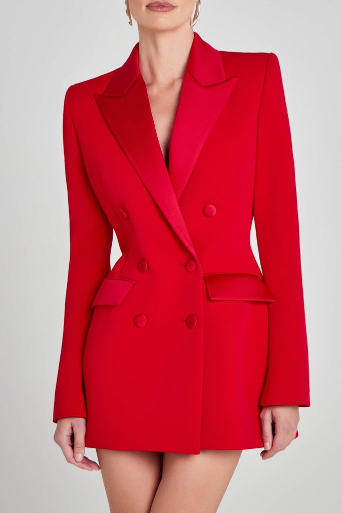 Stylish beautiful dress | Adahy Double-Breasted Blazer Dress - Ideal for special occasions