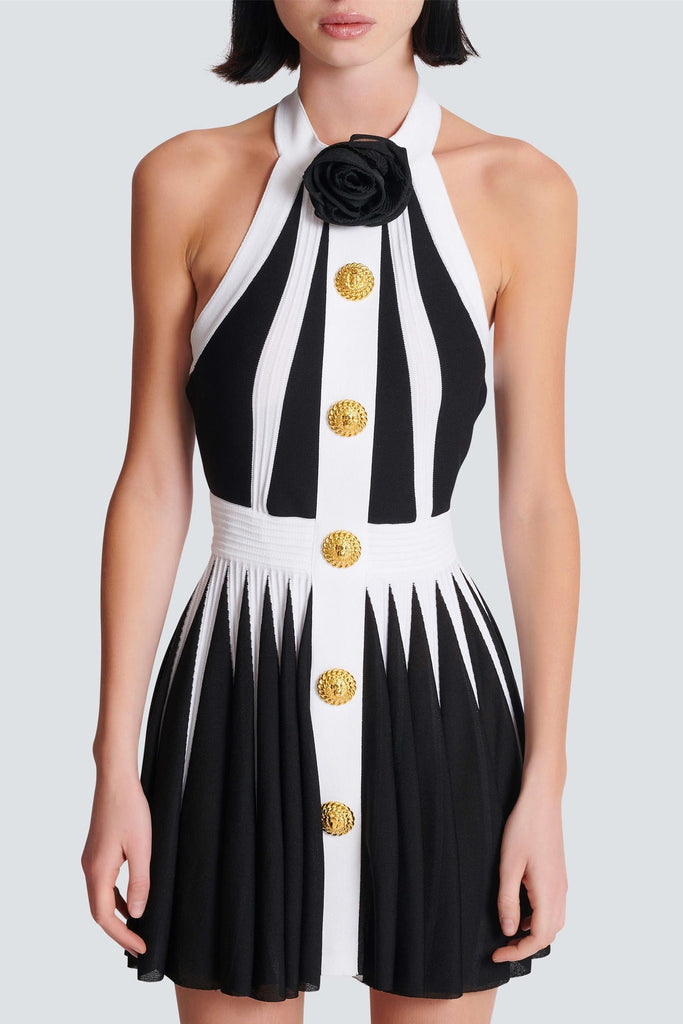 Shop  beautiful dress - Perfect for special occasions | Adelya Rose Halter Knit Mini Dress