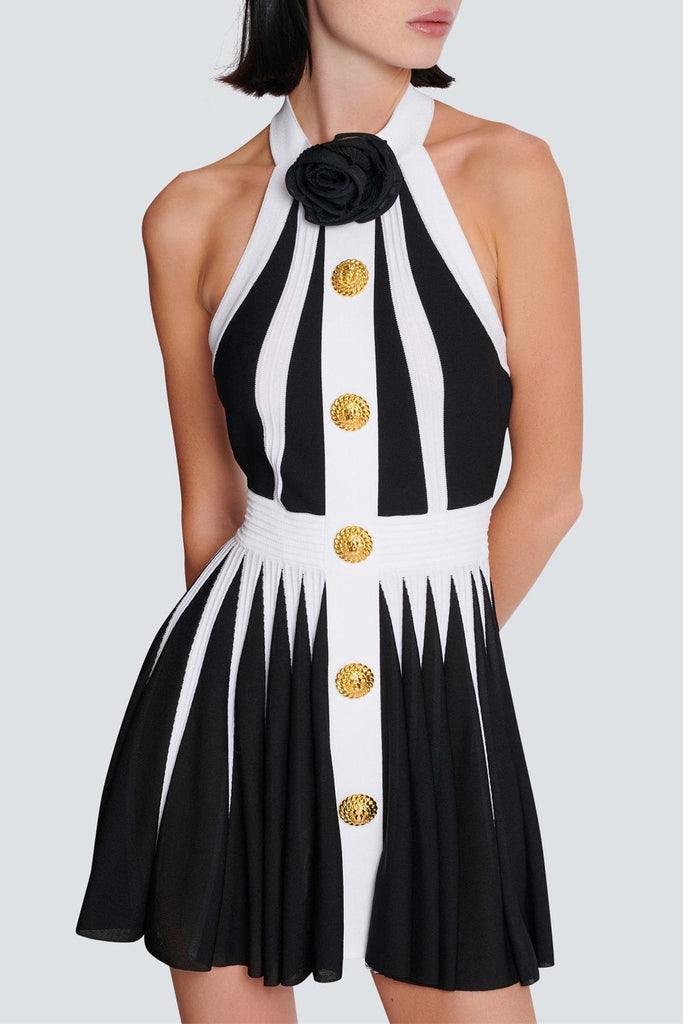 Shop  beautiful dress - Perfect for special occasions | Adelya Rose Halter Knit Mini Dress