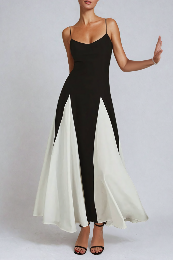 Stylish beautiful dress | Adiel Deconstruct Ruch Spaghetti Maxi Dress - Ideal for special occasions