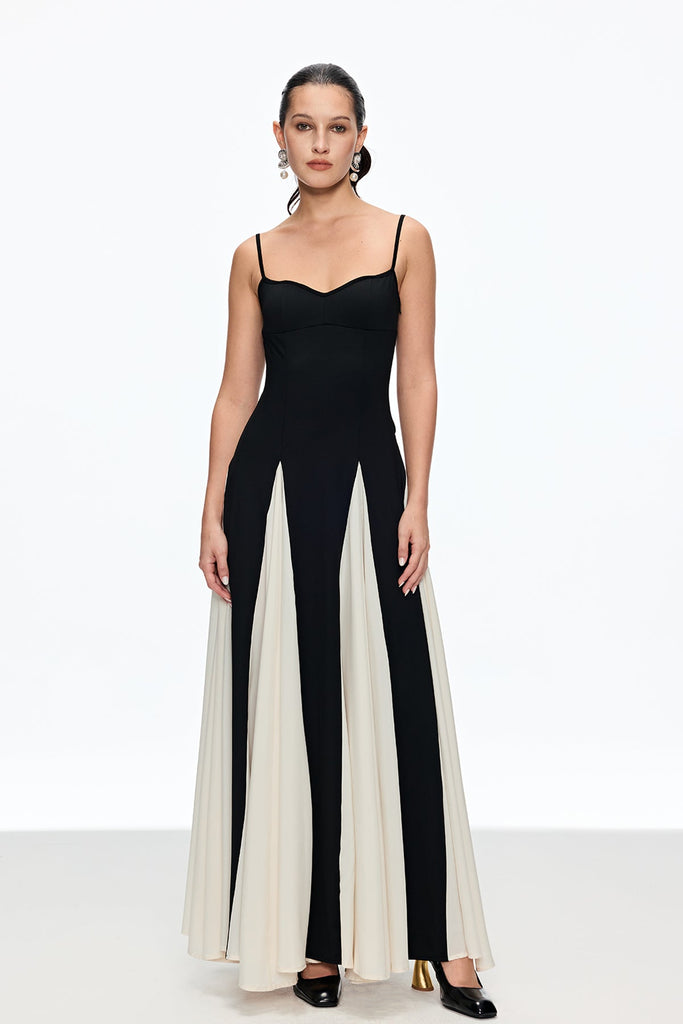 Shop  beautiful dress - Perfect for special occasions | Adiel Deconstruct Ruch Spaghetti Maxi Dress