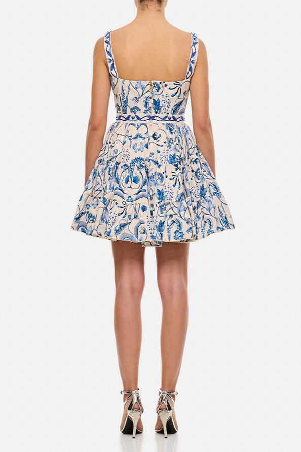 Embroidered Mini Dress - Stylish red dress for special occasions | Buy Online