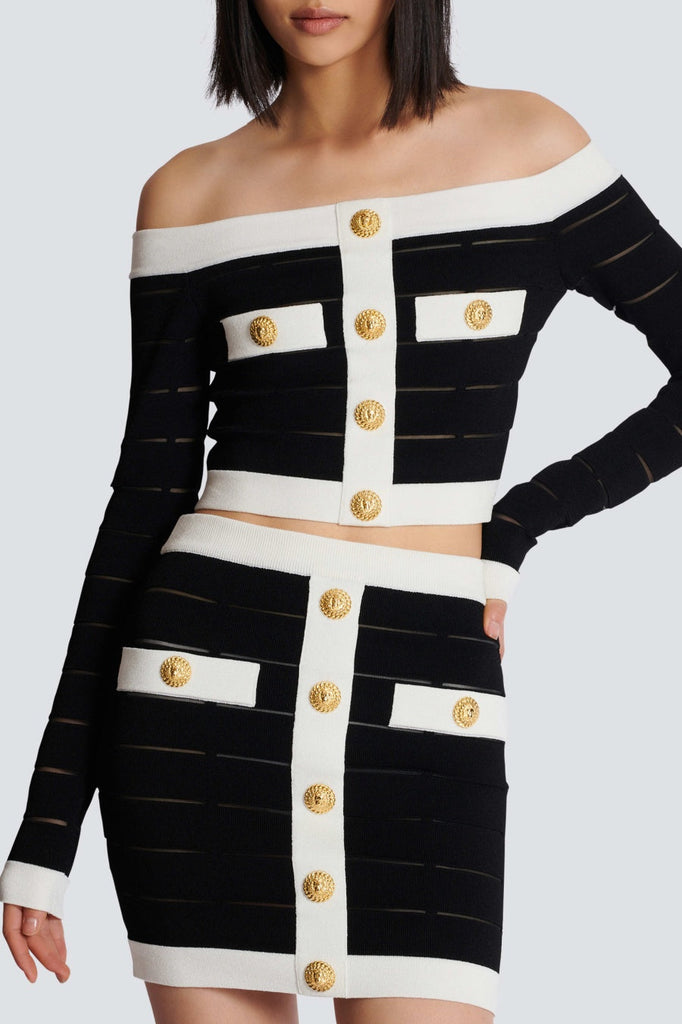 Aila Knit Skirt - Stylish beautiful dress for special occasions | Buy Online