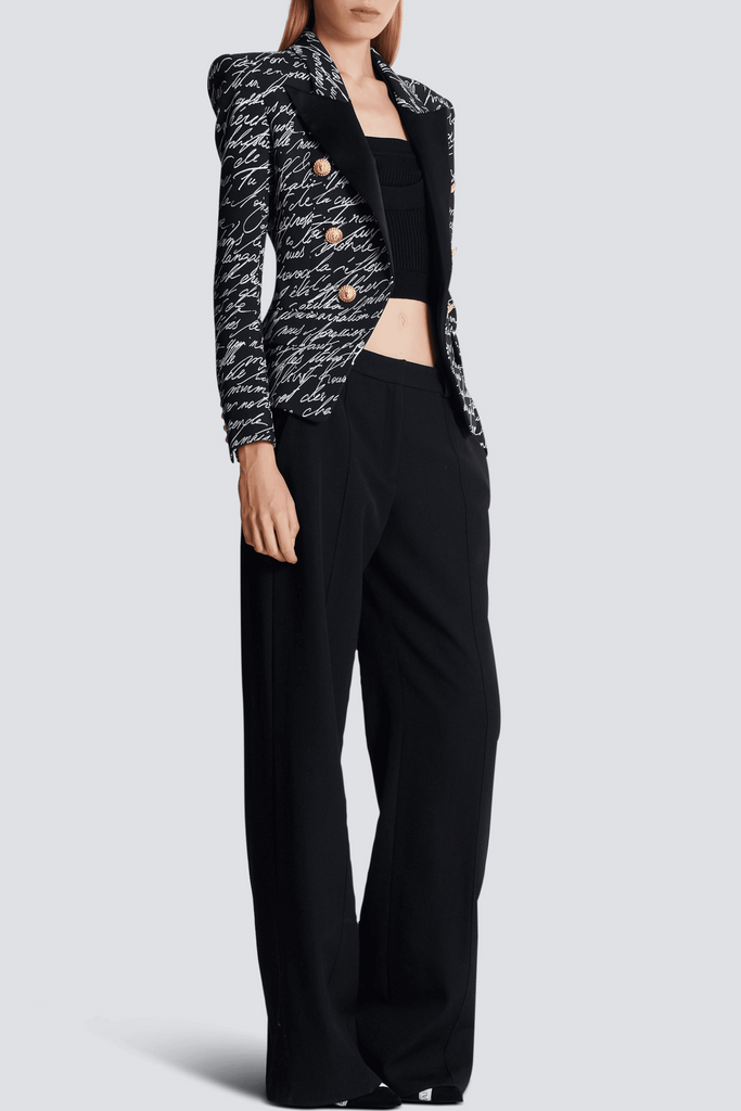 Shop  beautiful dress - Perfect for special occasions | Ailis Print Buttoned Blazer