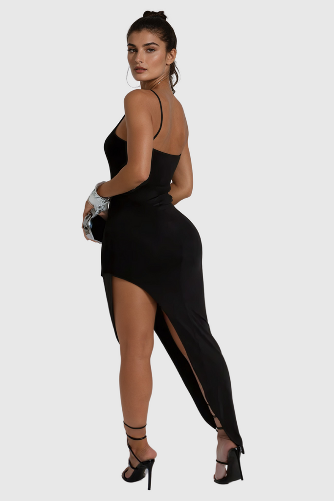 Shop  beautiful dress - Perfect for special occasions | Aimi Cutout Asymmetric Split Maxi Dress