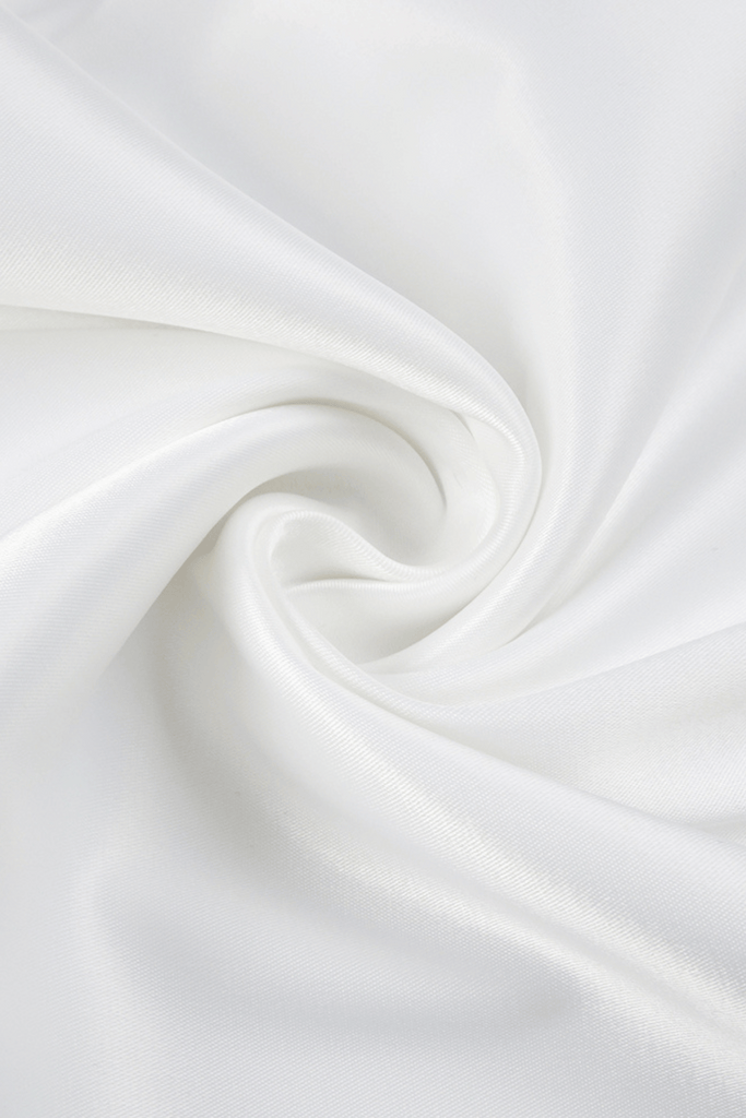 Stylish red dress | ALFREDO SATIN CUTOUT VELVET MAXI DRESS - WHITE - Ideal for special occasions