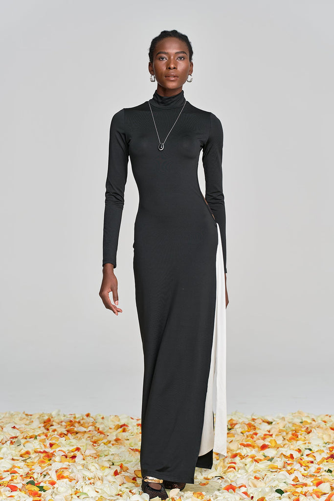 Stylish beautiful dress | Alinka Cutout Lace Up High Split Maxi Dress - Ideal for special occasions