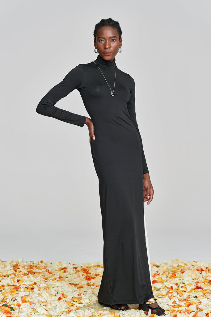 Stylish beautiful dress | Alinka Cutout Lace Up High Split Maxi Dress - Ideal for special occasions