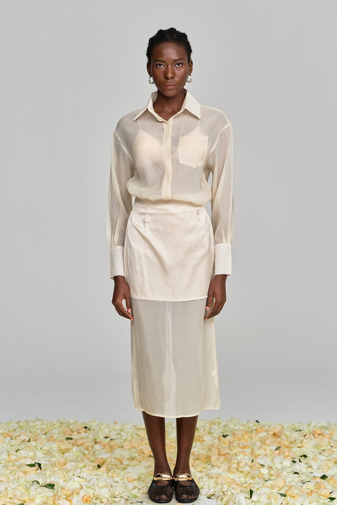 Shop  beautiful dress - Perfect for special occasions | Alonzo Mesh High Rise Skirt Set