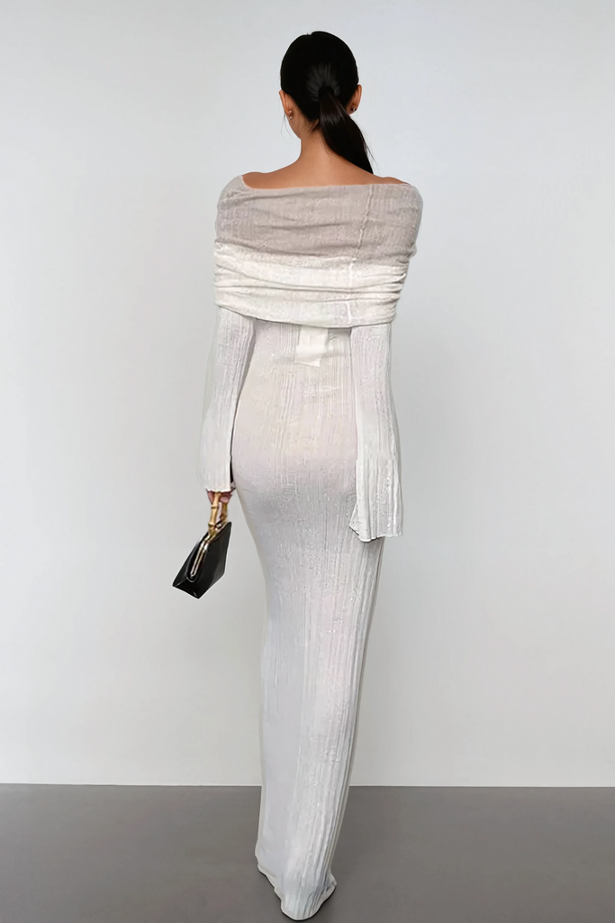 Stylish beautiful dress | Altessa Off Shoulder Ruch Hayley Maxi Dress - Ideal for special occasions