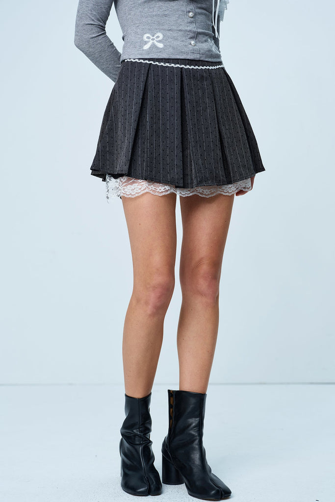 Shop  beautiful dress - Perfect for special occasions | Alyshea Bow Ruffle Lace Skirt