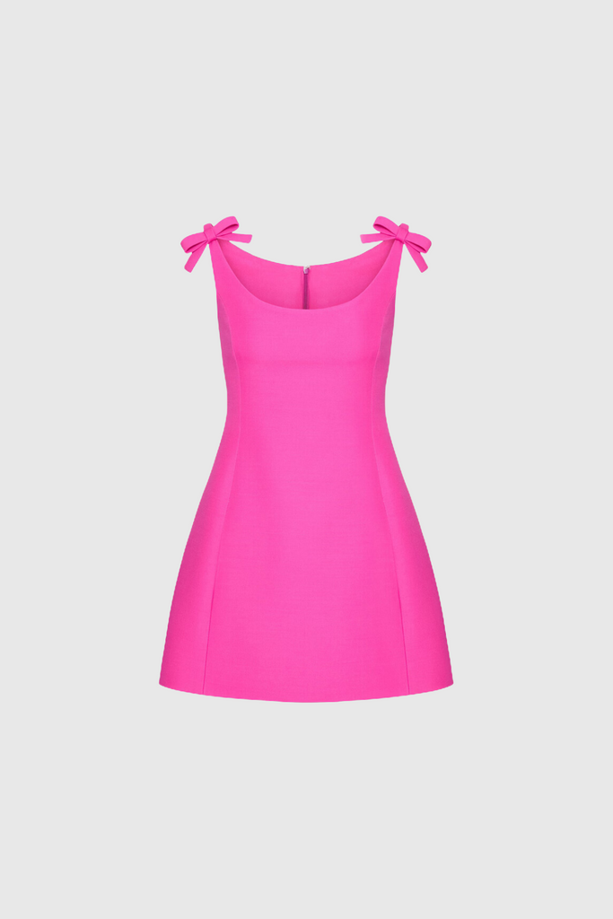 Shop  beautiful dress - Perfect for special occasions | Amaziah Bow Sleeveless Mini Dress