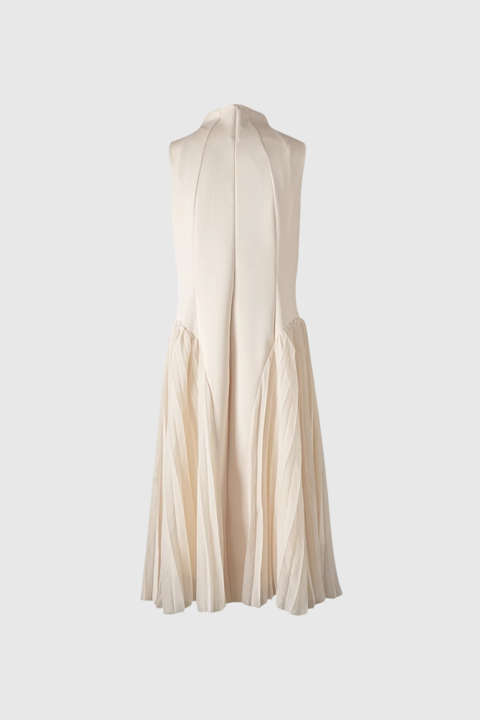 Shop  beautiful dress - Perfect for special occasions | Amberlin Sleeveless Ruch Midi Dress