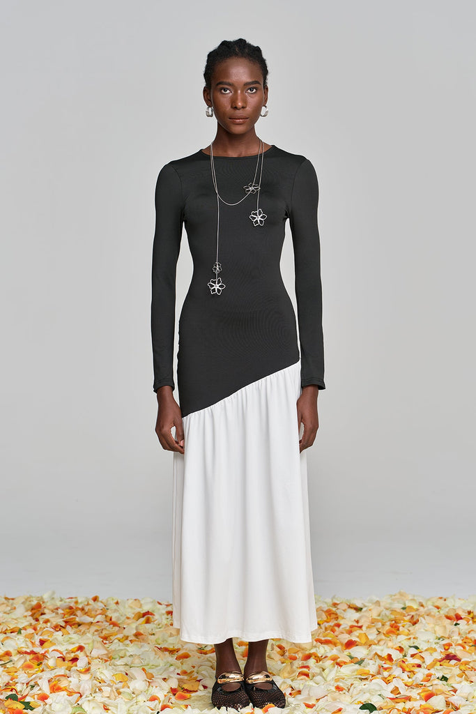 Ambre Deconstruct Ruch Bodycon Maxi Dress - Stylish beautiful dress for special occasions | Buy Online