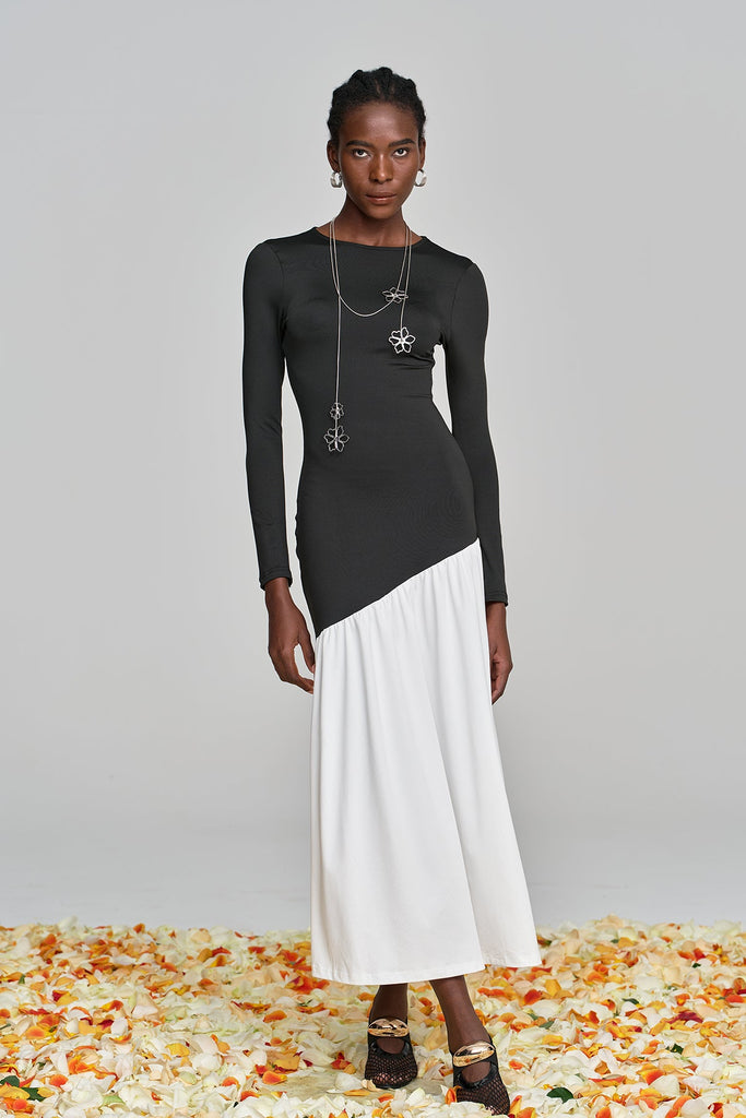 Ambre Deconstruct Ruch Bodycon Maxi Dress - Stylish beautiful dress for special occasions | Buy Online